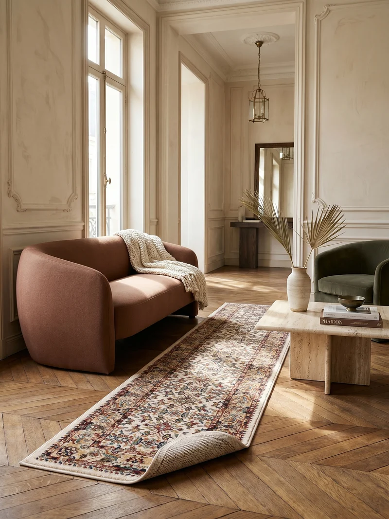 Teppich Ornamentmuster · Polypropylen · 12 mm Flor