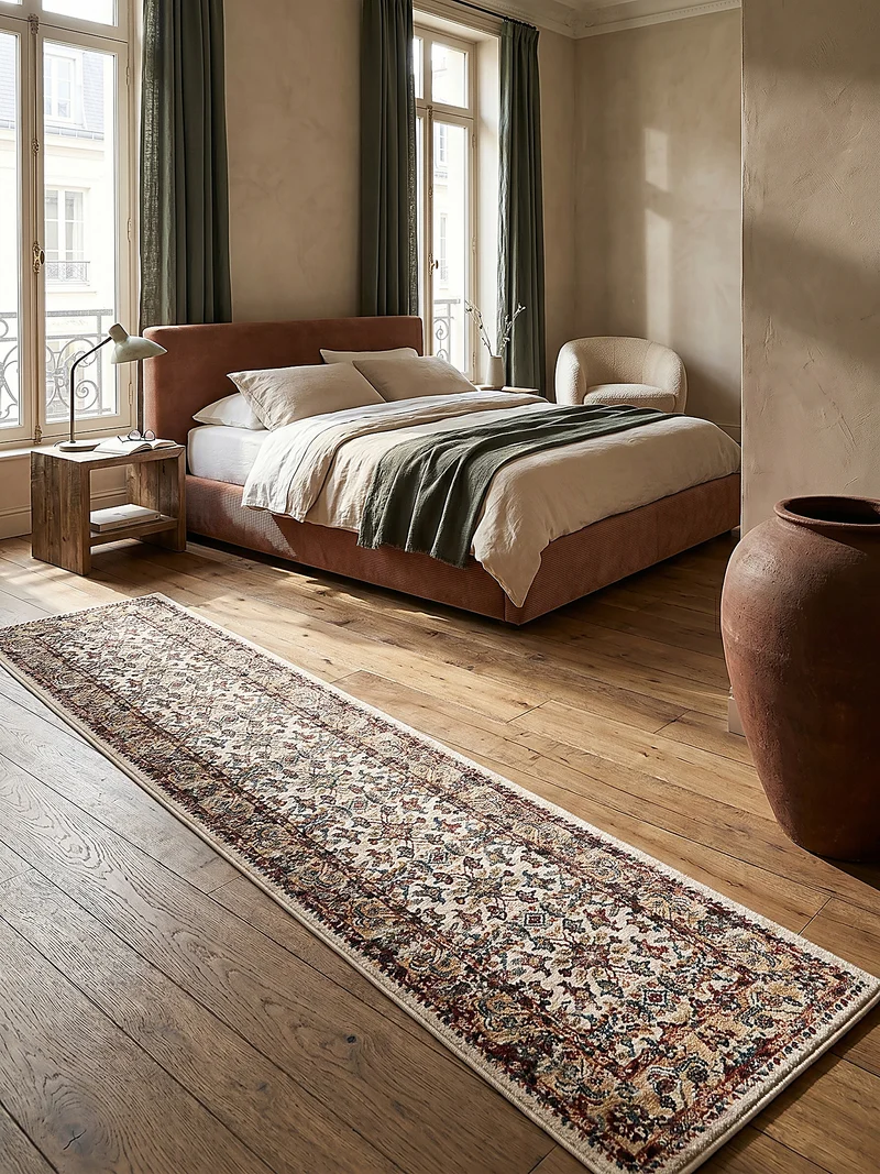 Teppich Ornamentmuster · Polypropylen · 12 mm Flor