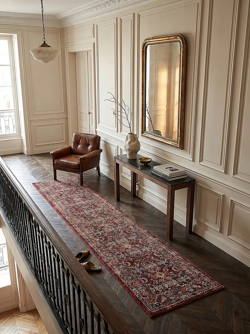 Teppich Ornamentmuster · Polypropylen · 12 mm Flor
