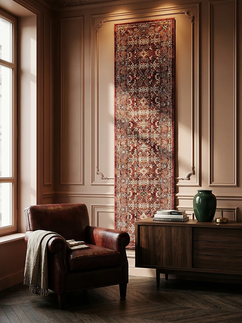Teppich Ornamentmuster · Polypropylen · 12 mm Flor