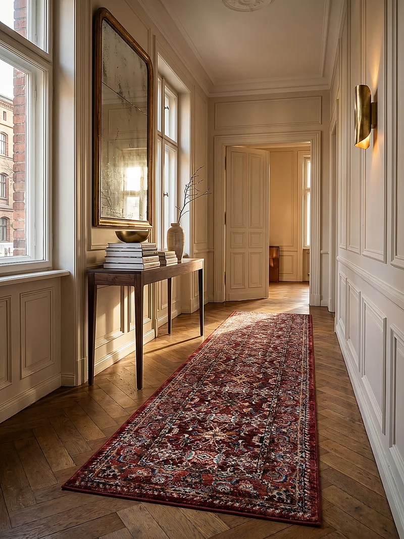 Teppich Ornamentmuster · Polypropylen · 12 mm Flor