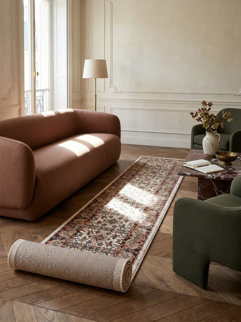 Teppich Ornamentmuster · Polypropylen · 12 mm Flor