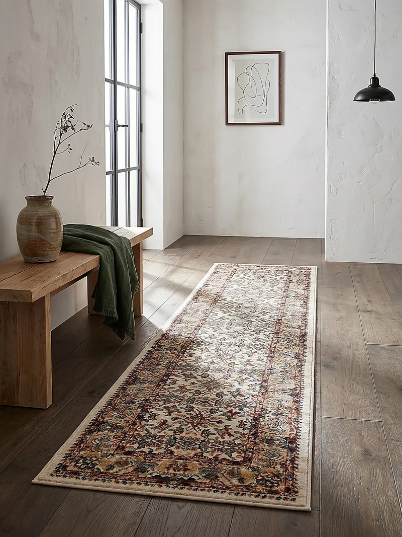 Teppich Ornamentmuster · Polypropylen · 12 mm Flor