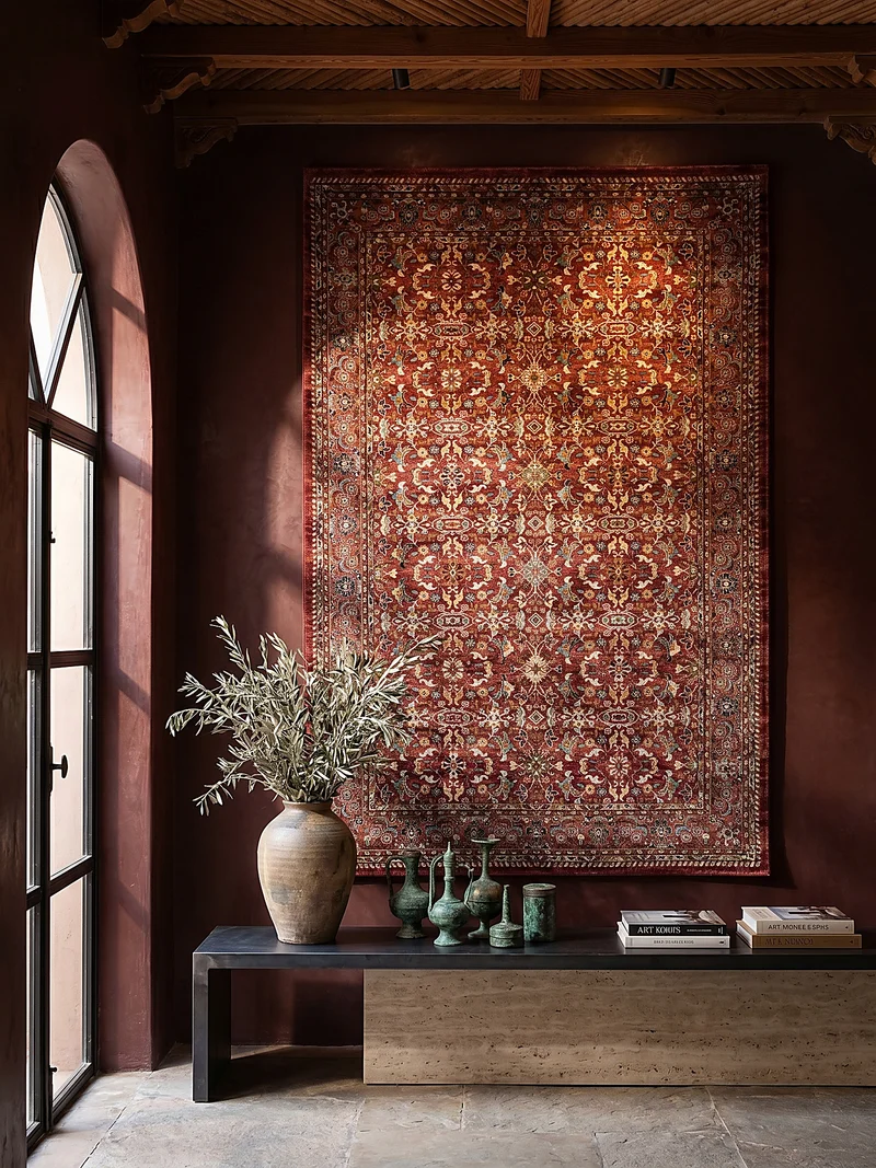 Teppich Ornamentmuster · Polypropylen · 12 mm Flor