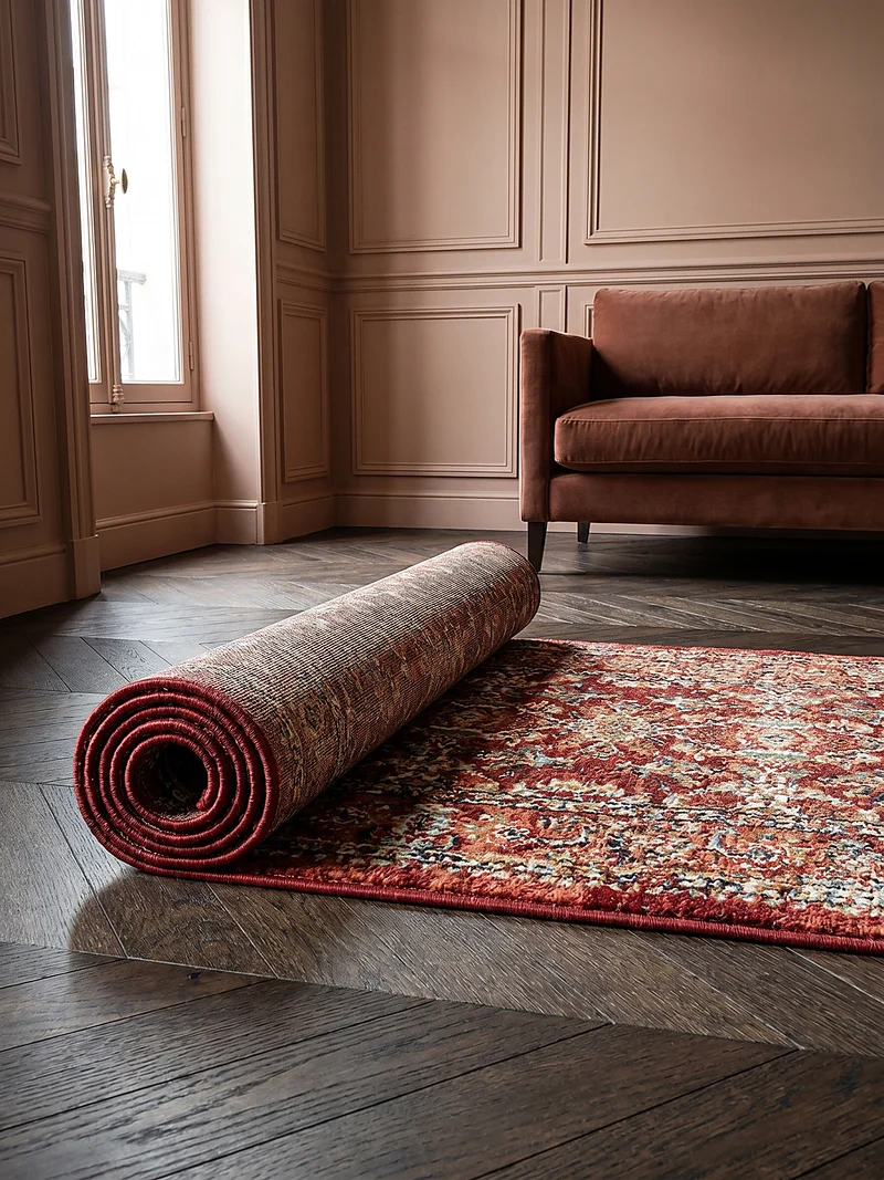 Teppich Ornamentmuster · Polypropylen · 12 mm Flor