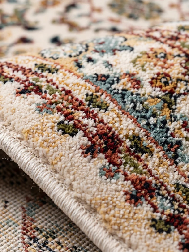 Teppich Ornamentmuster · Polypropylen · 12 mm Flor