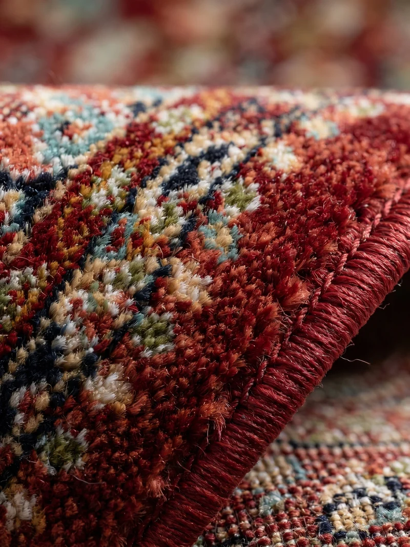 Teppich Ornamentmuster · Polypropylen · 12 mm Flor
