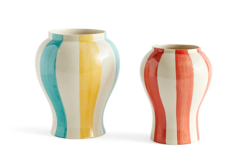 Hay Sobremesa Stripe Vase