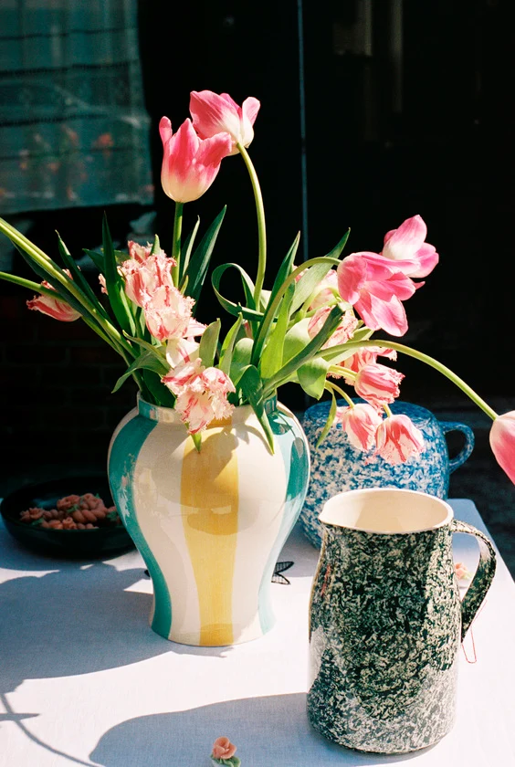 Hay Sobremesa Stripe Vase