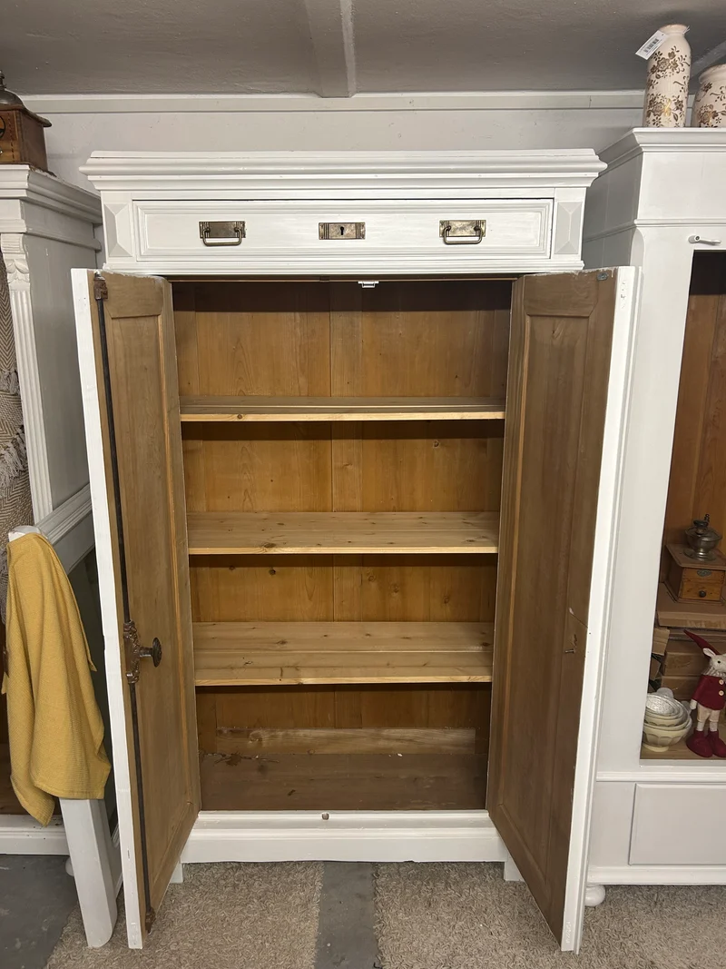 Antiker Garderobenschrank Gründerzeit Shabby Chic