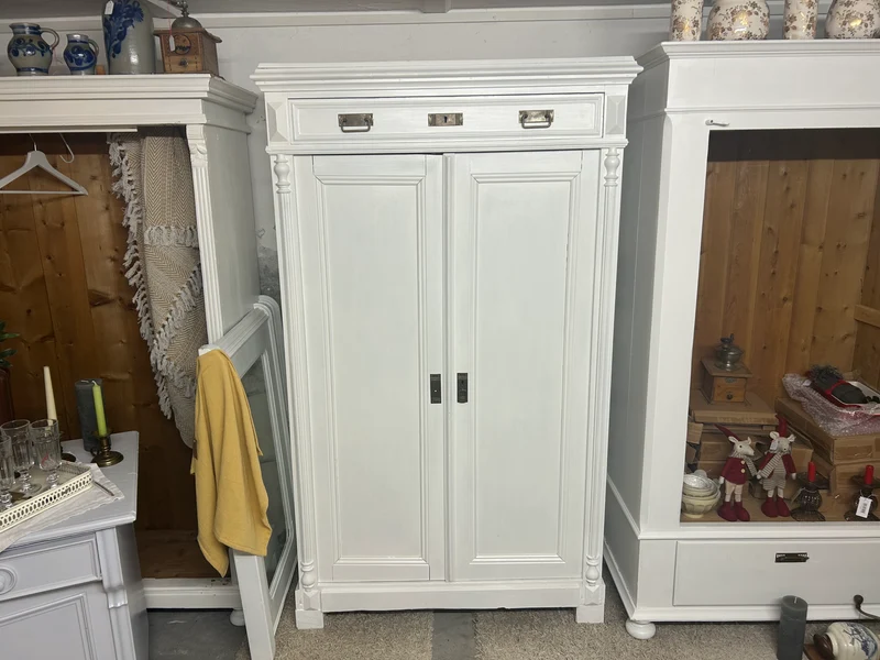 Antiker Garderobenschrank Gründerzeit Shabby Chic