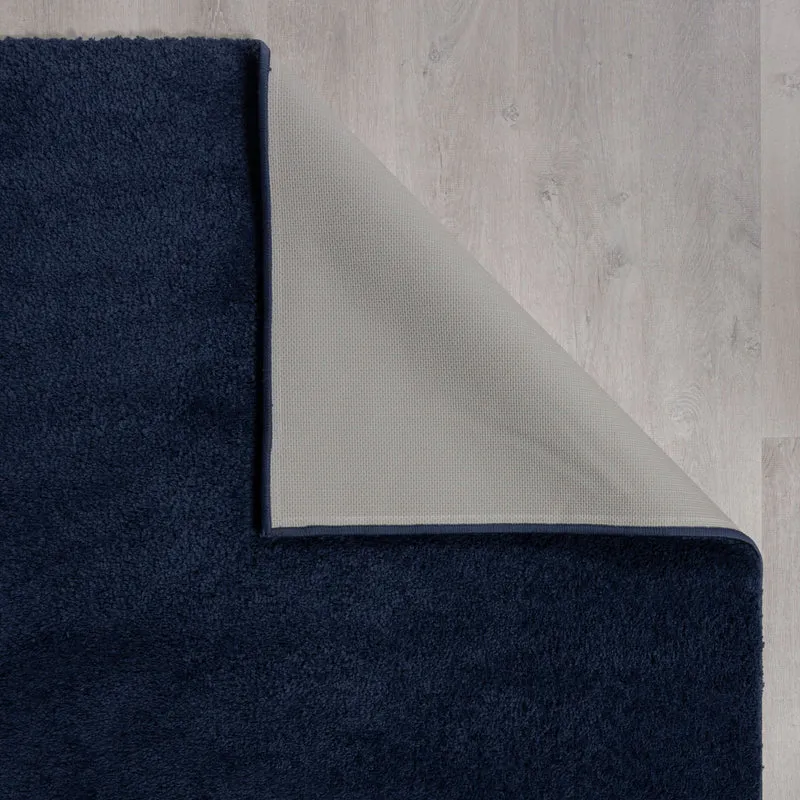 Hochflor Teppich waschbar Flauschig Unifarben, Wohnzimmer