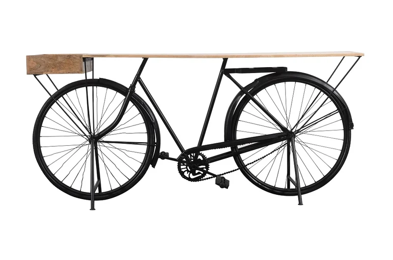Konsolentisch CYCLE ca. L184cm Schwarz Antique