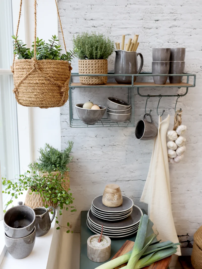 Chic Antique Calais Schale Kohle