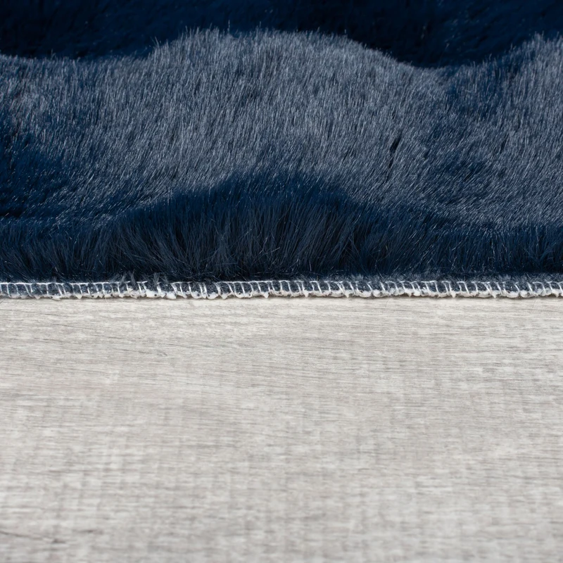 Hochflor-Teppich Kunstfell Waffelstruktur · 100 % Polyester · 35 mm