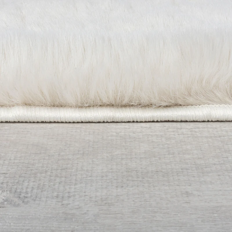 Hochflor Teppich Unifarben, Schlafzimmer
