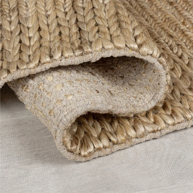 Teppich Kurzflor Flechtoptik Muster, Struktur, Flur