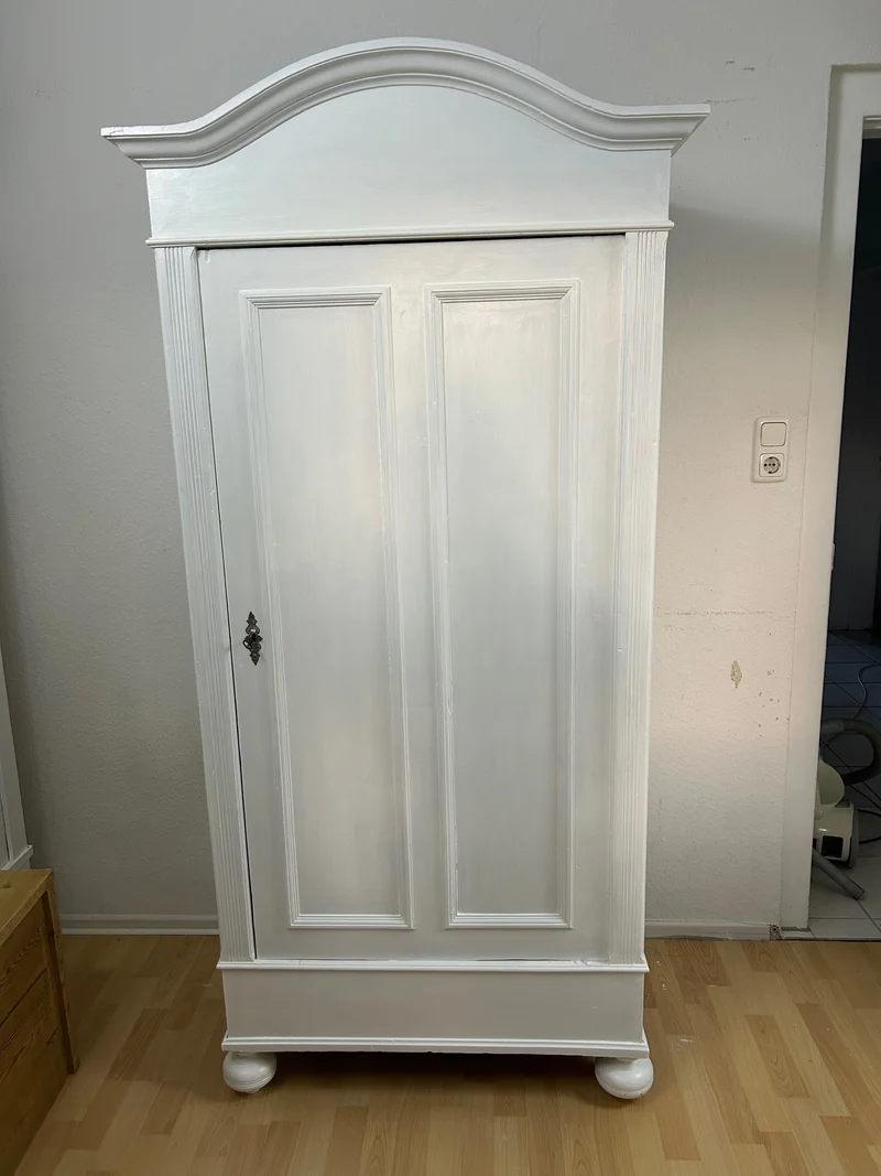 Antiker Garderobenschrank Gründerzeit Shabby Chic
