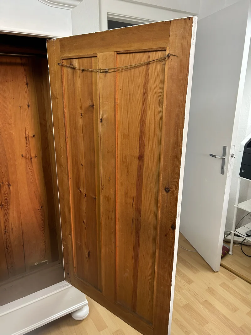 Antiker Garderobenschrank Gründerzeit Shabby Chic