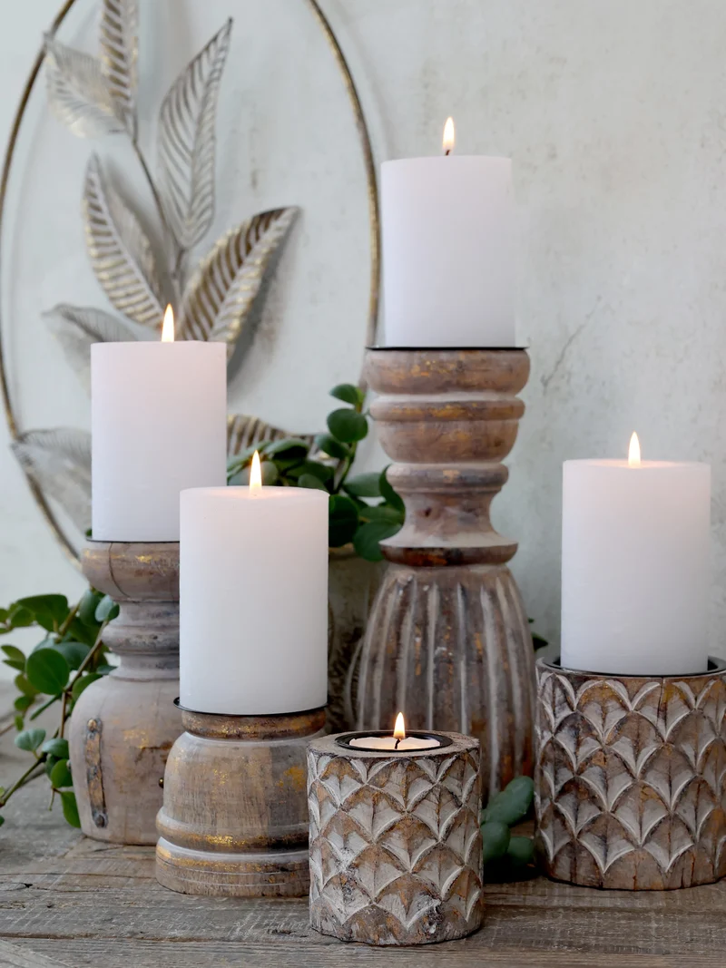 Kerzenständer – Chic Antique, Antique Natur