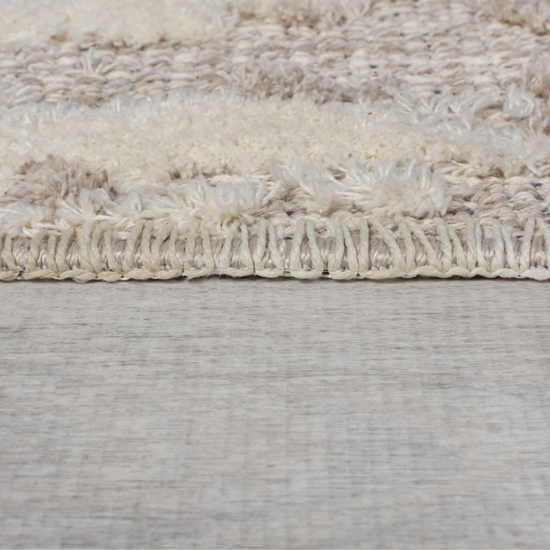 Flachgewebe-Teppich meliert · waschbar · 4 mm niedriges Profil