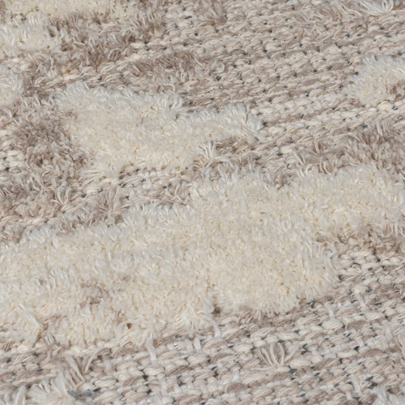 Flachgewebe-Teppich meliert · waschbar · 4 mm niedriges Profil