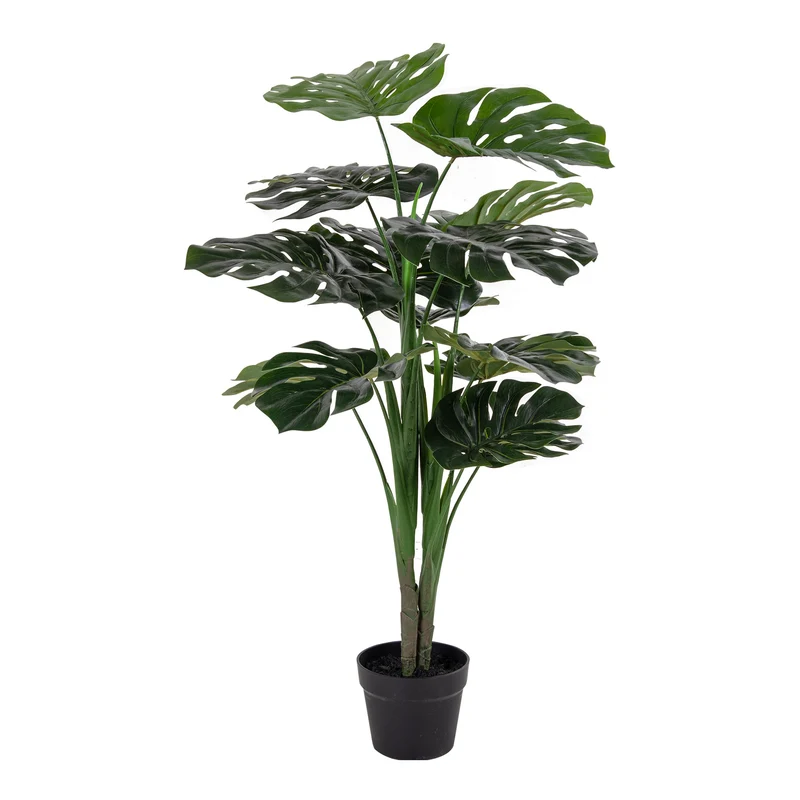 Künstliche Pflanze Monstera FENSTERBLATT ca. H90cm