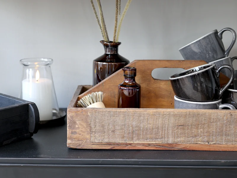 Chic Antique Altfranzösische Flasche