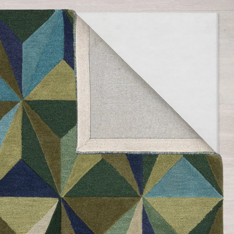 Wollteppich 3D Geometrisch, Wohnzimmer