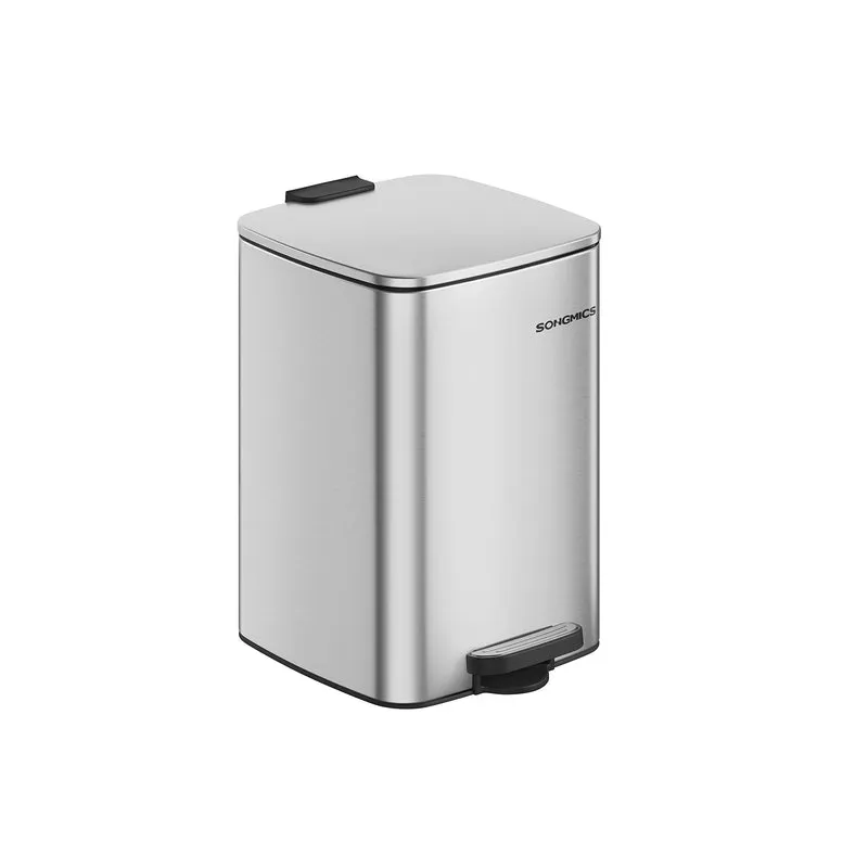 Cubo de Basura de 20 L Acero Inoxidable