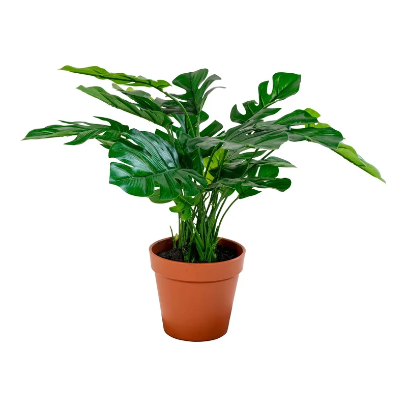 Künstliche Pflanze Monstera FENSTERBLATT ca. H45cm Deliciosa