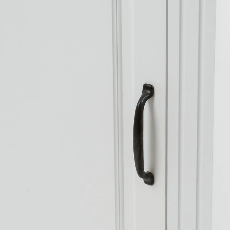 Edle Landhaus Kommode CHALET 130cm weiss-braun Highboard