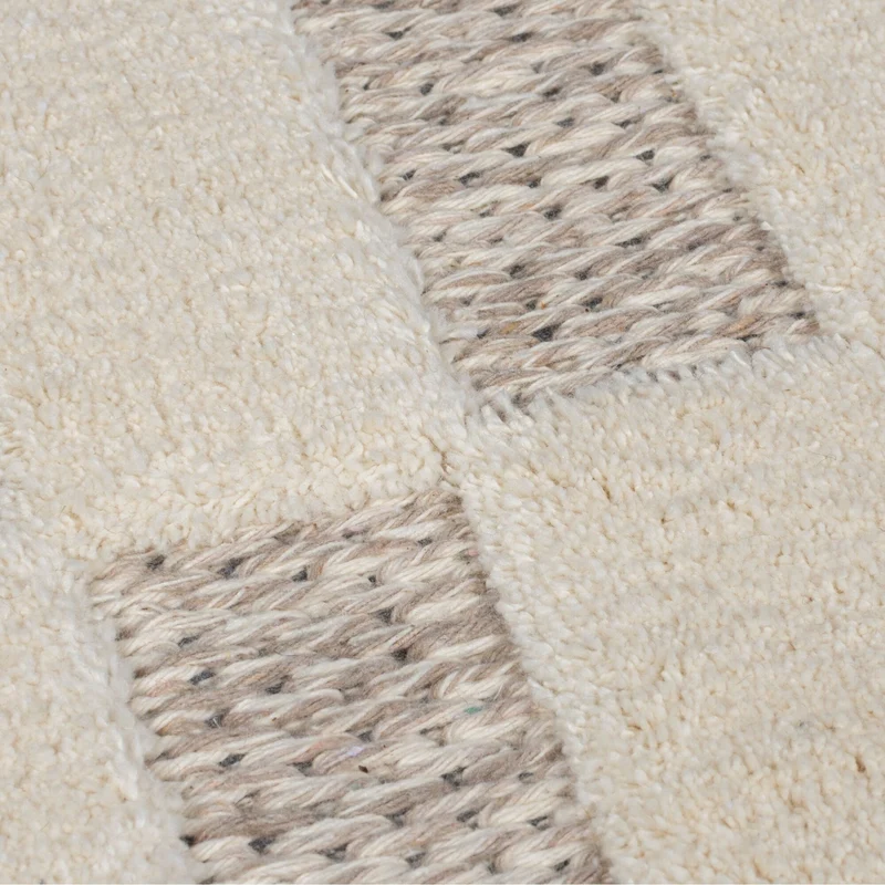 Waschbarer Teppich Schachbrett Muster, Karos, Küche schmutzabweisend