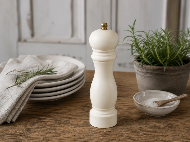 Chic Antique Salz- & Pfeffermühle Creme