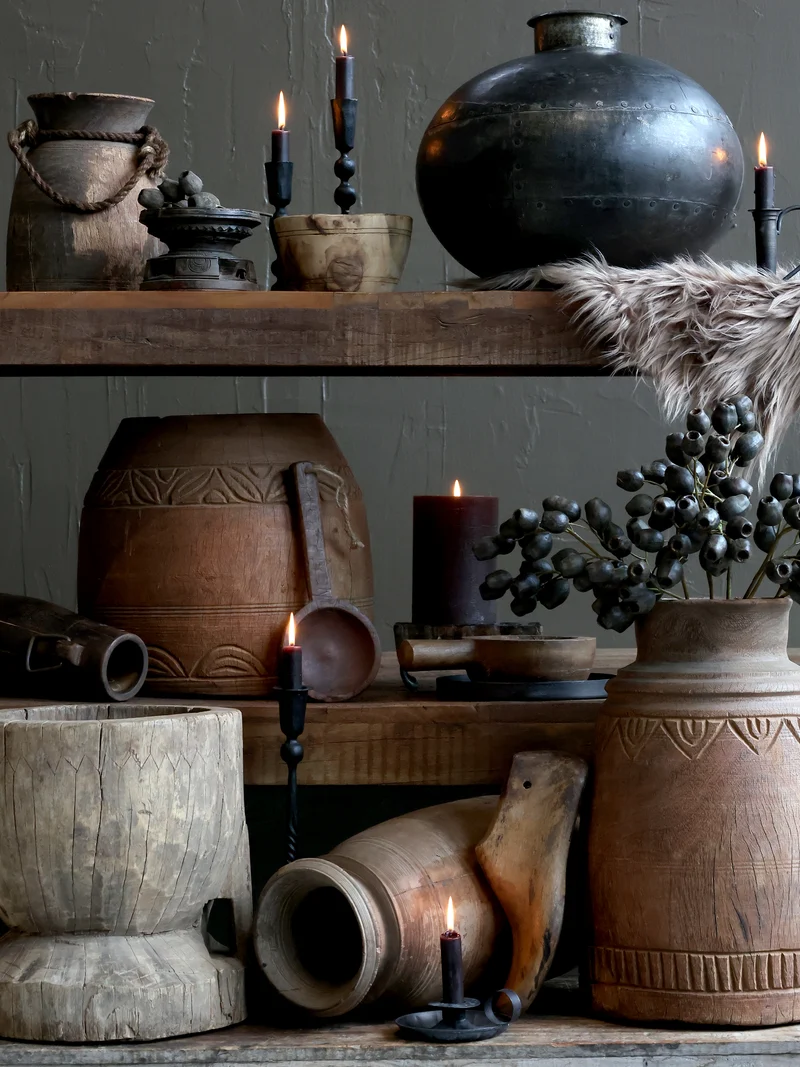 Chic Antique Grimaud Deko Schüssel – Holz Natur