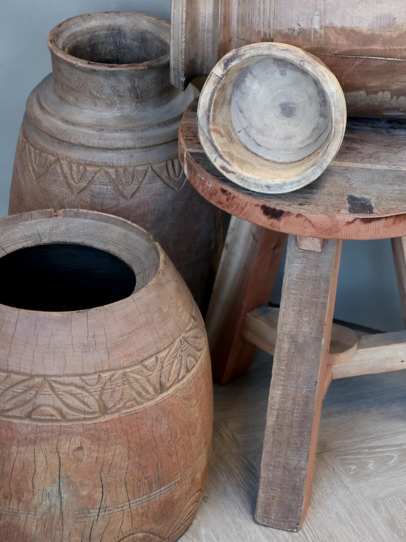 Chic Antique Grimaud Deko Schüssel – Holz Natur
