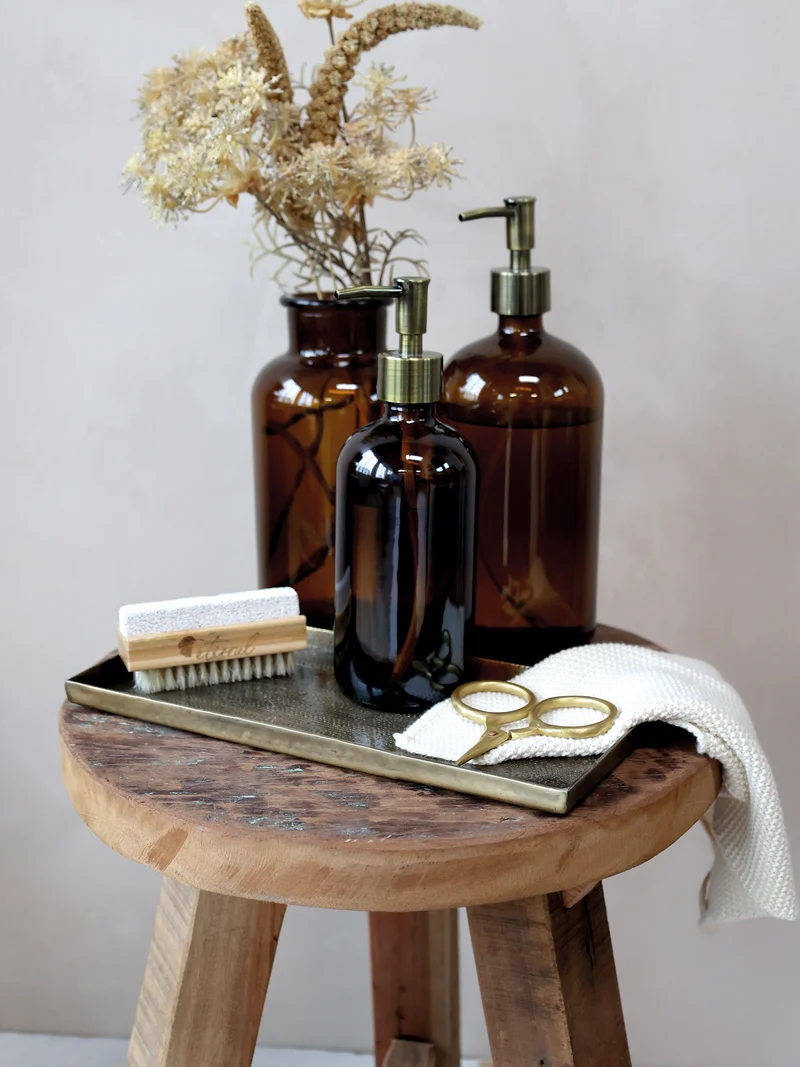 Chic Antique Altfranzösische Apothekergläser 5er Set – Vintage Glasdeko im Landhausstil