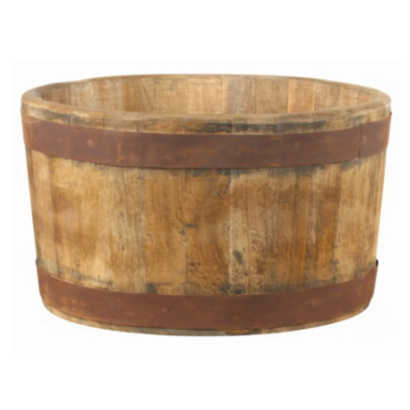 Chic Antique Grimaud alte Holzwanne – Dekoration aus recyceltem Holz