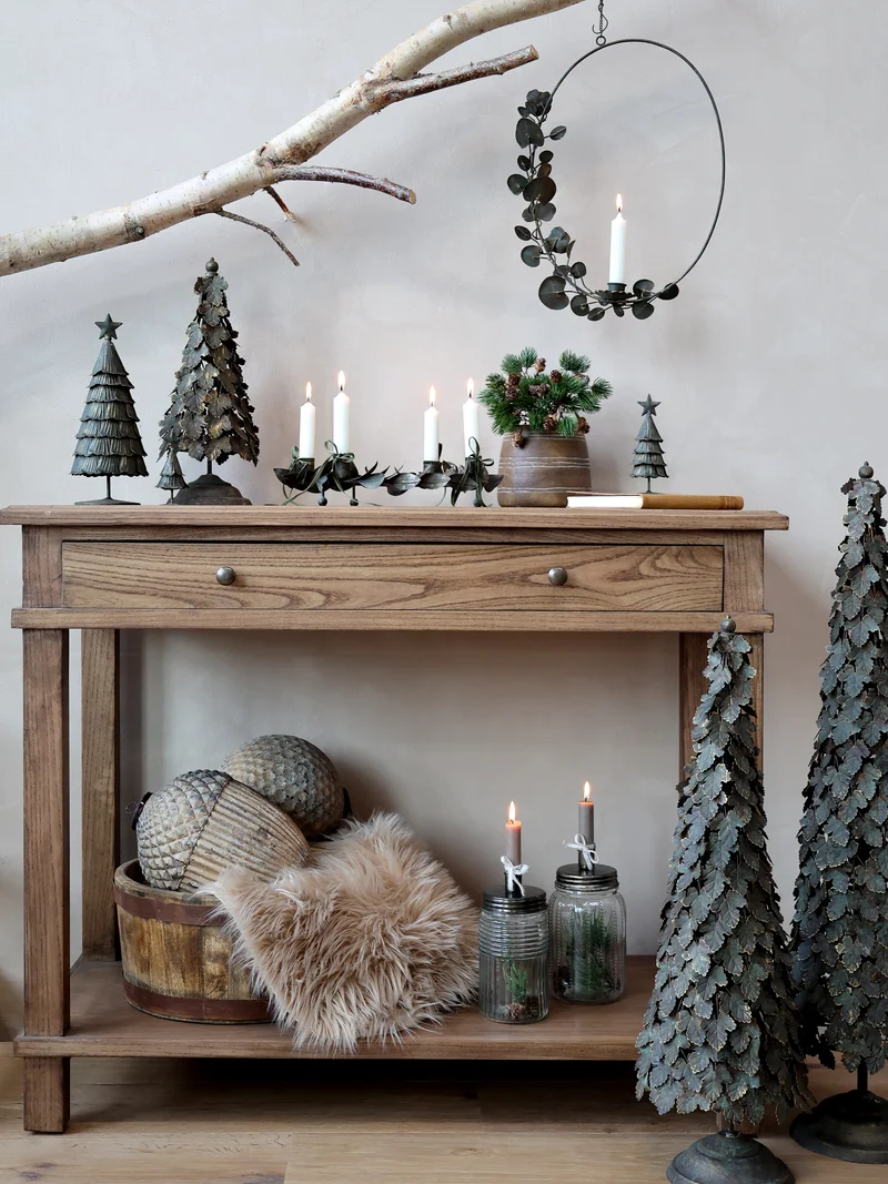 Chic Antique Grimaud alte Holzwanne – Dekoration aus recyceltem Holz