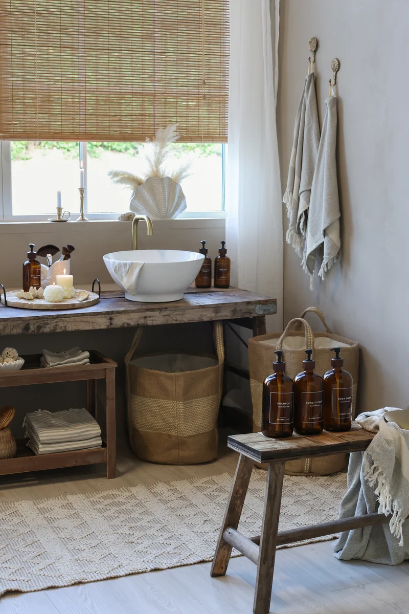 Chic Antique Grimaud Alter Holztisch – Recyceltes Holz im Vintage Landhausstil