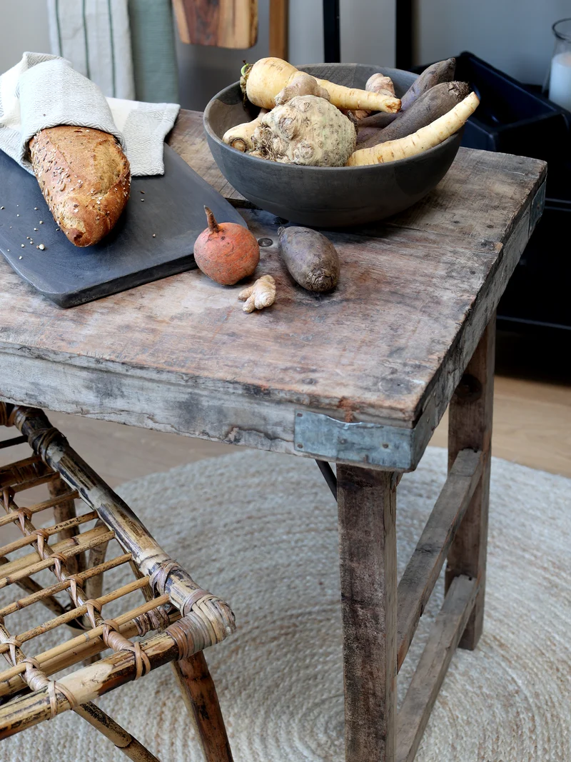 Chic Antique Grimaud Alter Holztisch – Recyceltes Holz im Vintage Landhausstil
