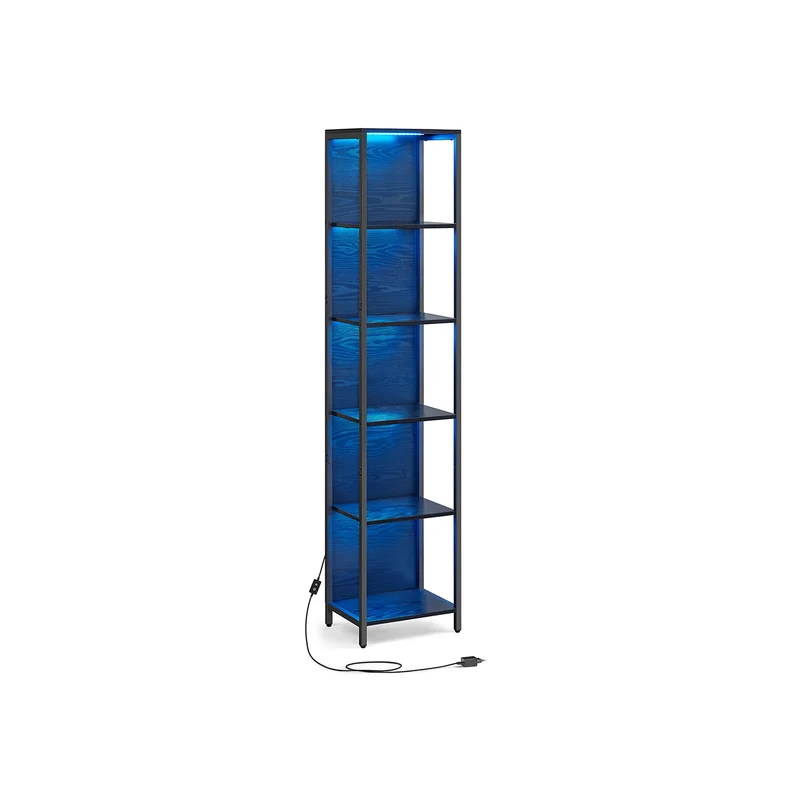 Estantería de 6 Niveles con Luz LED