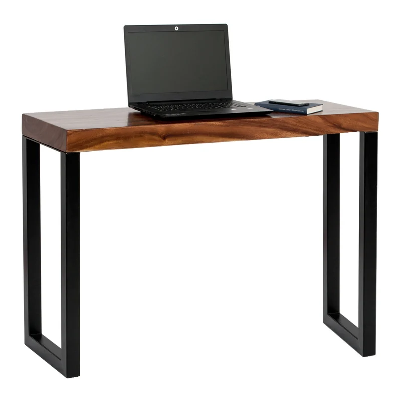 Suar Konsole AARON METAL Natural ca. L120cm Akazie Konsolentisch