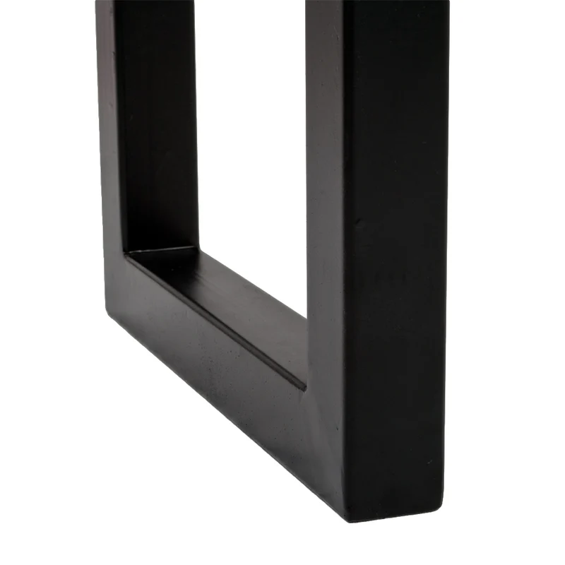 Suar Konsole AARON METAL Natural ca. L120cm Akazie Konsolentisch