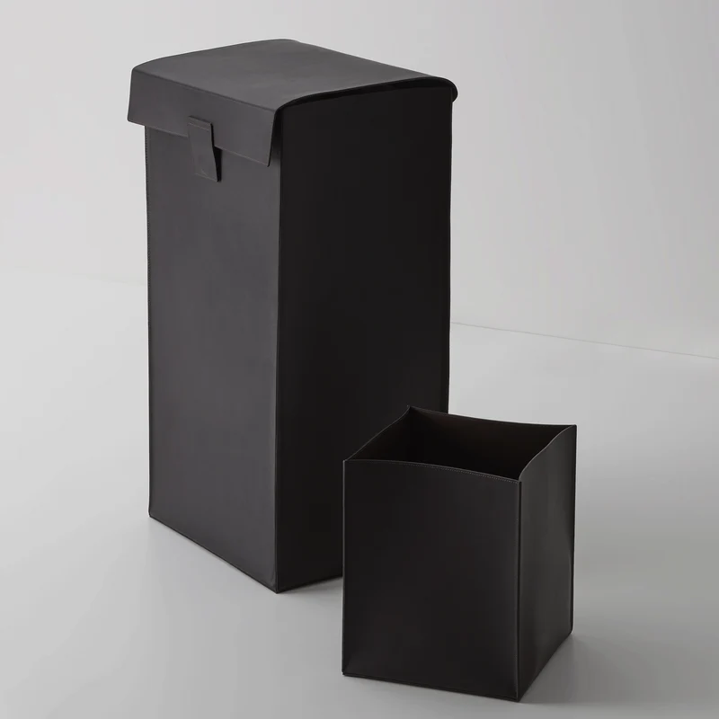 Leder Papierkorb Nappa PK