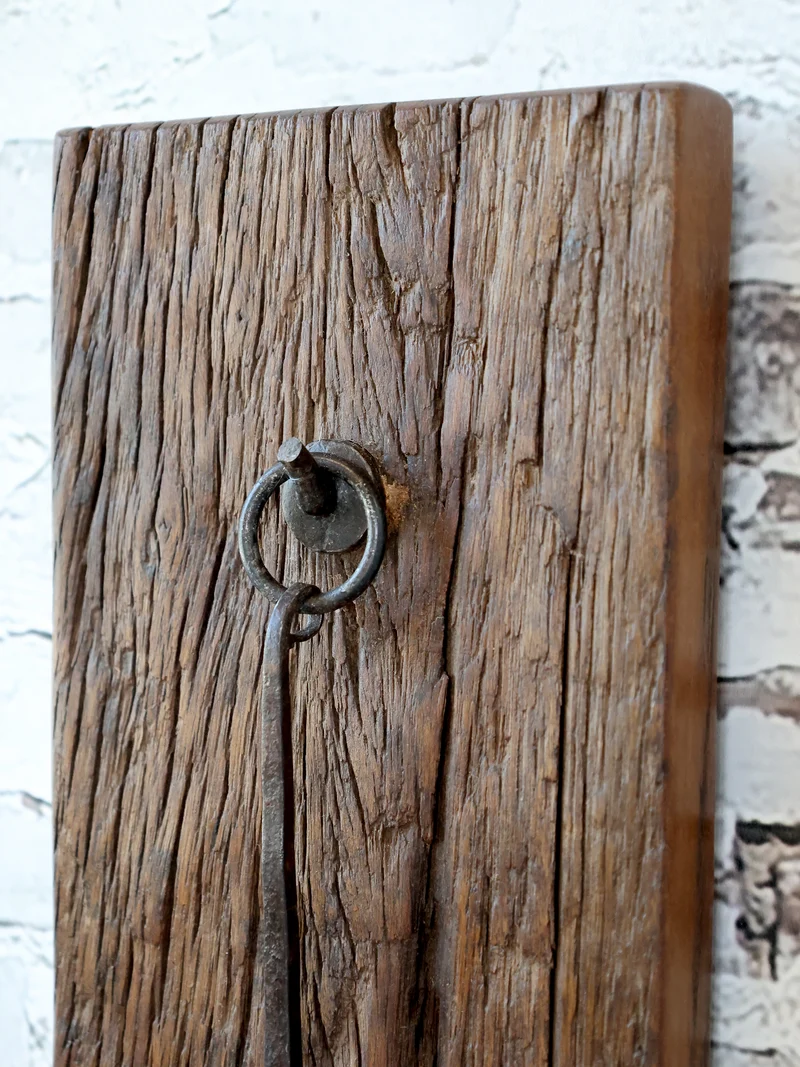 Chic Antique Grimaud Wandkerzenhalter aus Holz und Eisen