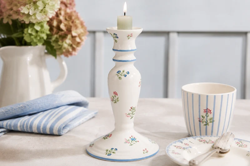 GreenGate Kerzenständer Hannah Weiß