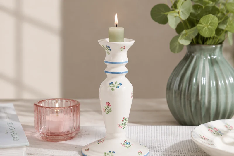 GreenGate Kerzenständer Hannah Weiß
