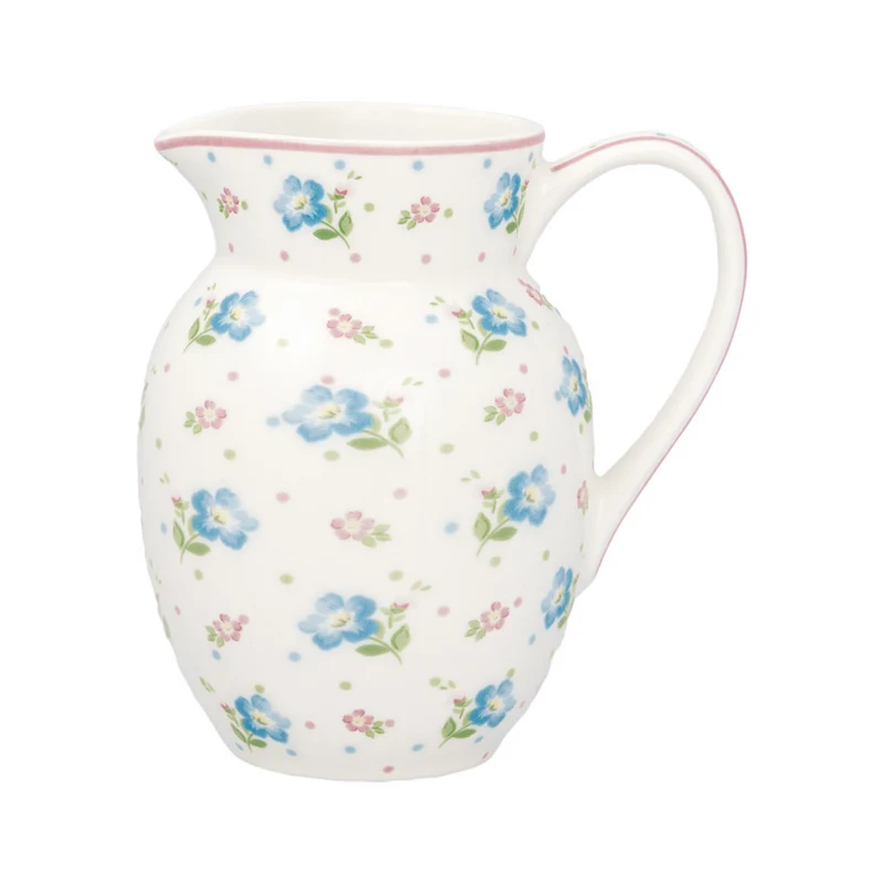 GreenGate Krug Rosalia Weiß 0,5 L