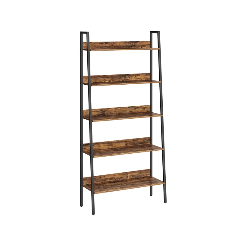 Estantería Escalera de 5 Niveles Negro